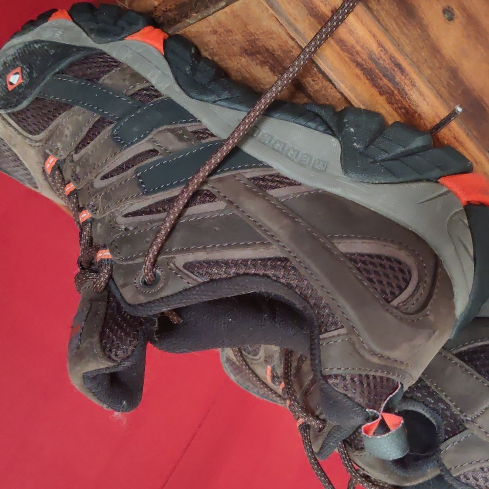Merrell men's steal toe work boots